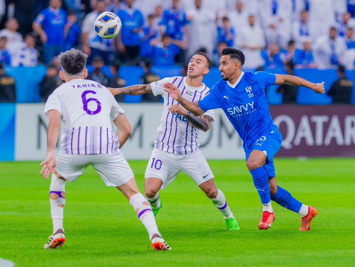 Abdulaziiz_199's tweet photo. دوري أبطال أسيا -نصف النهائي 
 وصيف اندية العالم نادي الهلال  و نادي العين  الاماراتي
 الملعب : المملكة  أرينا بالرياض 
اليوم : الثلاثاء الموافق 14 - 10 - 1445 ه
 الموفق 23 - 4 - 2024 م
عدسة: عبدالعزيز بن ابراهيم التميمي https://t.co/59mbwgFLTM