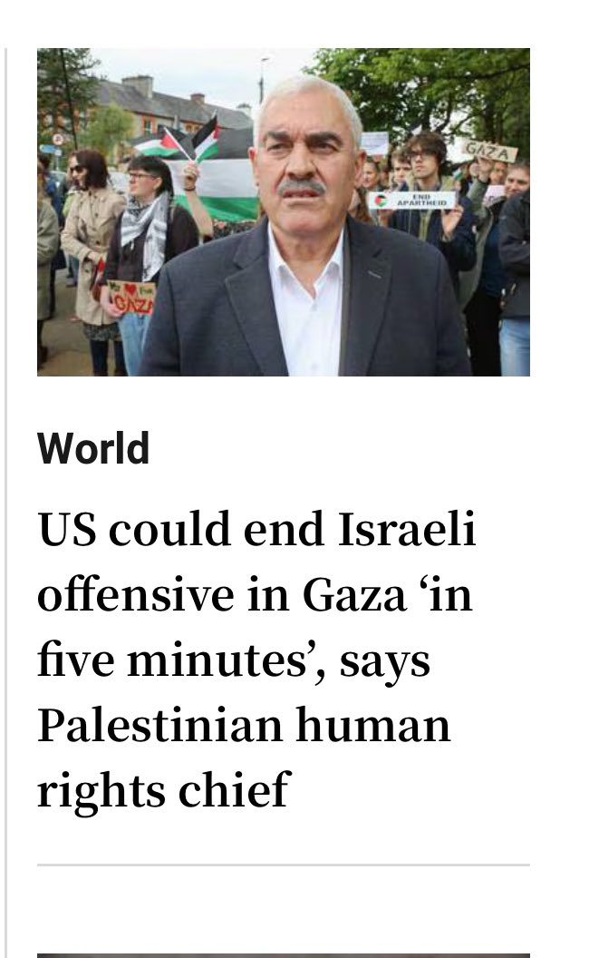 SHAME on the the Irish Times. Not one word in the article about the fact that there are over 100 hostages including children in Gaza. Some of them are American. Hamas could end all the fighting in 5 minutes, let the hostages go free. October7theplay.com