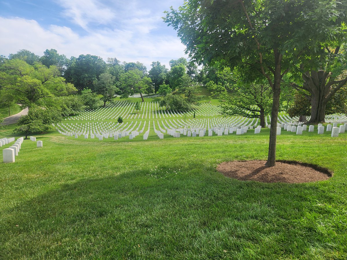 Students paid tribute at Arlington National Cemetery, a solemn reminder of the courage and sacrifices that safeguard our freedoms! Their visit honors the past and inspires a greater future! #Gratitude #ArlingtonNationalCemetery