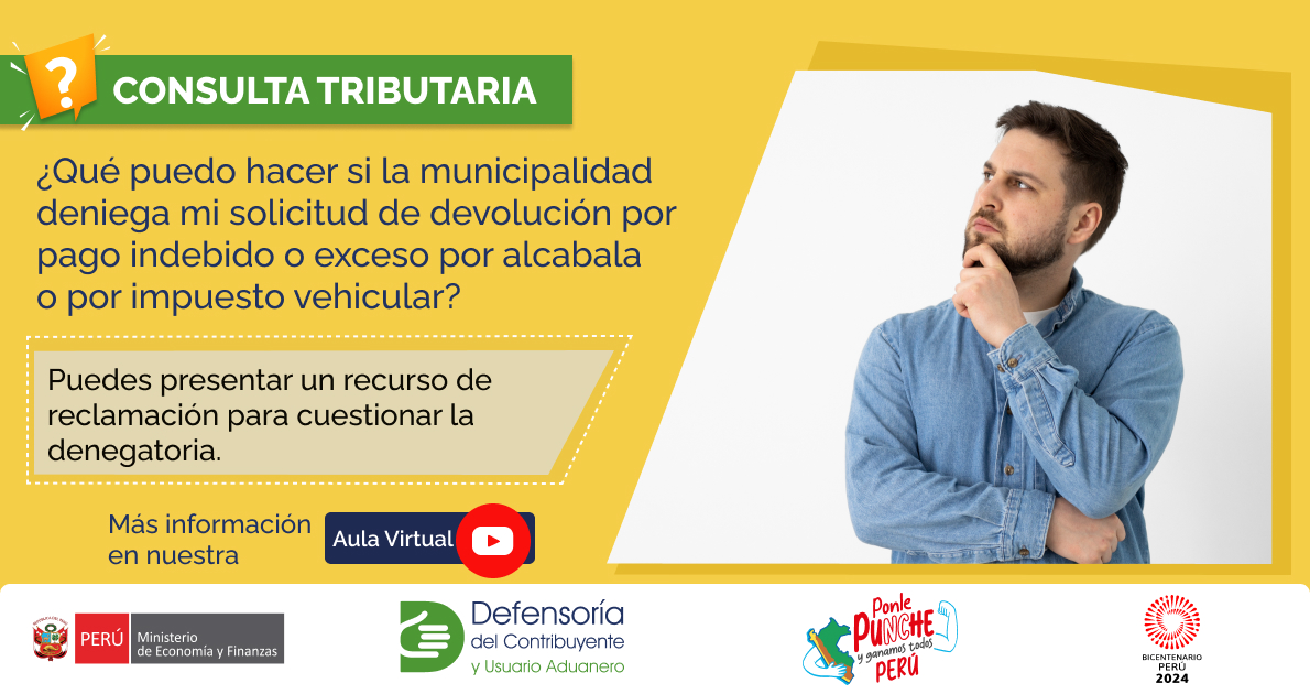 Ingresa a nuestra #AulaVirtual para que puedas ver la charla sobre 'El procedimiento contencioso tributario en el ámbito municipal”.
Ingresa a  youtu.be/Z8vDGJJ94l4?si…