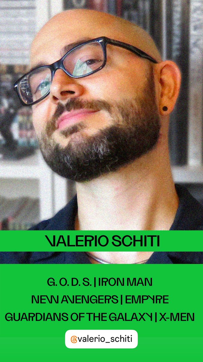 And… we can finally announce that the MARVEL SUPERSTAR @ValerioSchiti is joining THE @TGR_ComicArt artists squad! Follow for more details about his upcoming debut art drop ➡️ thegreenroomcomicart.com/?newsletter-si…