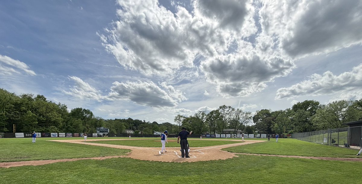 Beautiful day for a baseball game between @BP_BlackHawks and @CVSDcolts. Good luck to both teams!