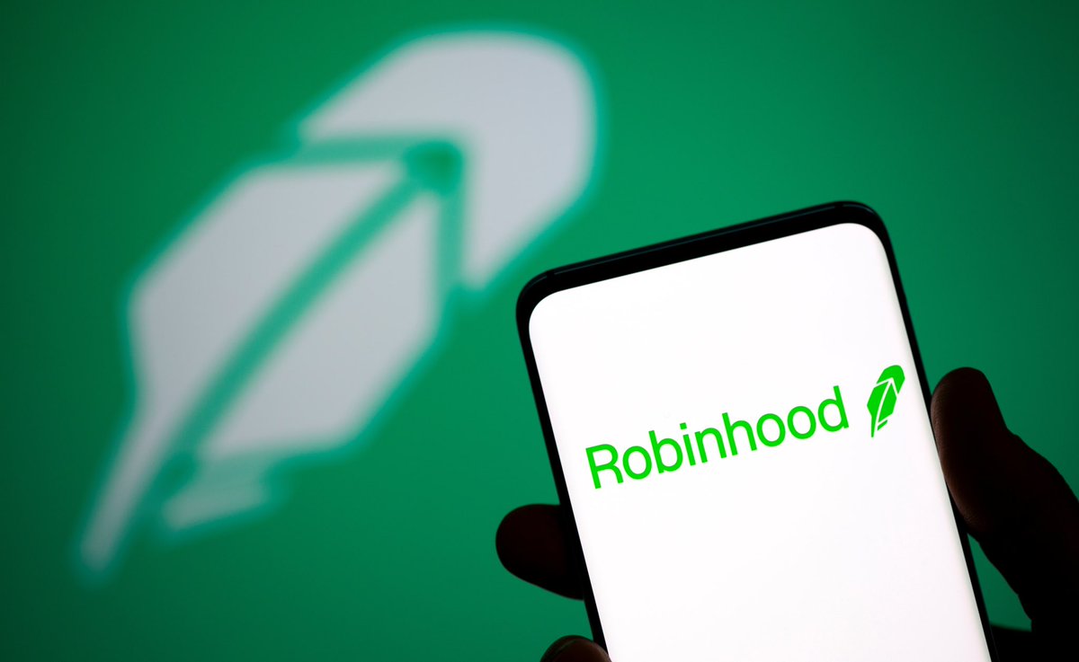 ROBINHOOD JUST REPORTED EARNINGS *ROBINHOOD Q1 REV. $618M, EST. $548.61M ( BEAT ✅ ) *ROBINHOOD Q1 ADJ EPS 18C, EST. 12C ( BEAT ✅ ) *ROBINHOOD Q1 ASSESTS UNDER CUSTODY $129.6B, EST. $120.43B ( BEAT ✅ ) $HOOD