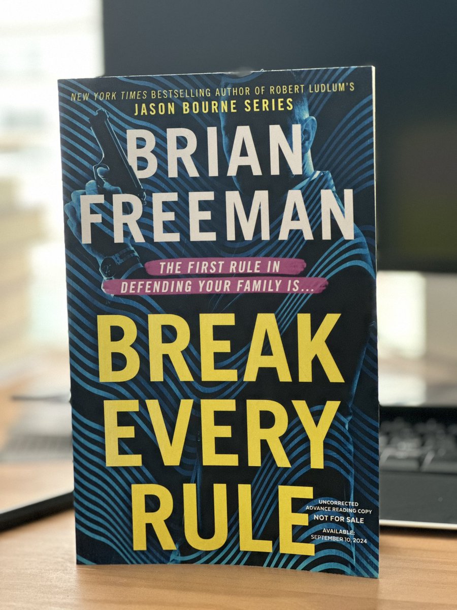 Came home to a fantastic surprise from @bfreemanbooks and @BlackstoneAudio! I’ve been so excited to read his upcoming standalone thriller based on its dark and mysterious premise. Guess I won’t be as productive today, but it’s for a good cause. @BestThrillBooks