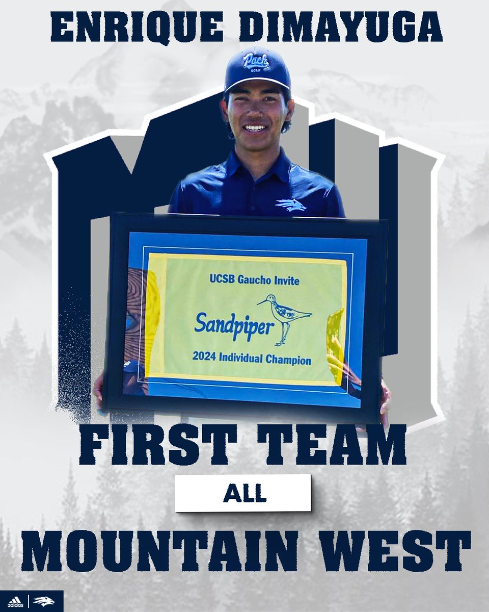 𝐋𝐢𝐠𝐡𝐭 𝐰𝐨𝐫𝐤 for Enrique 👀 Huge congratulations to our guy on earning All-Mountain West honors! #BattleBorn