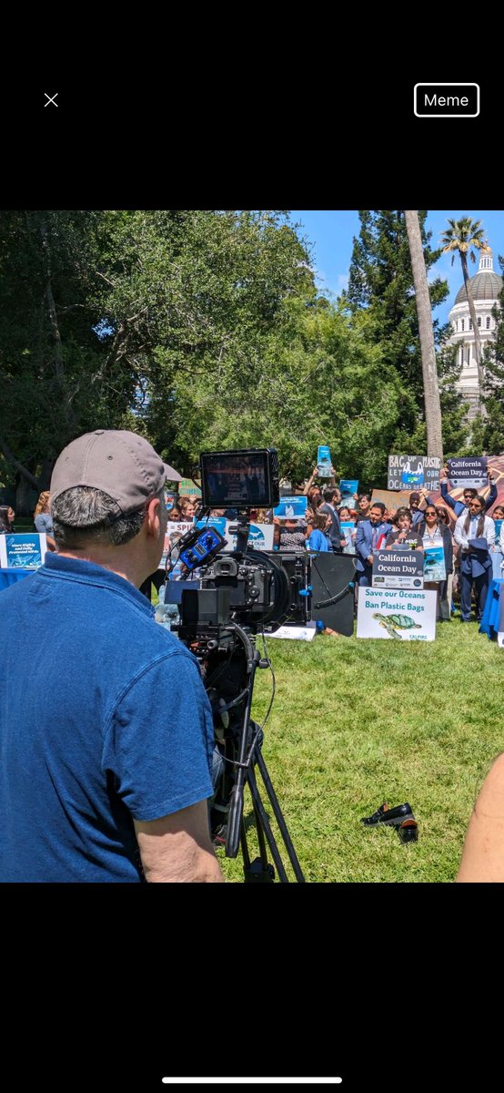 Super honored to speak at this #CaliforniaOceanDay, representing over 15,000 @CALPIRGStudent members across California who are calling on our leaders to protect our oceans and marine life! #ProtectOurOcean #WildlifeOverWaste #30x30 #BanTheBag