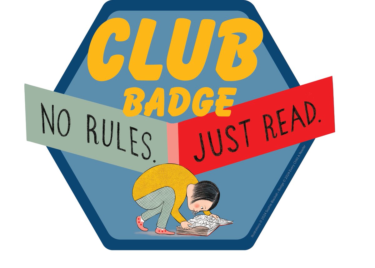 Looking for a way to celebrate Children’s Book Week? Join in the fun with @EveryChildRead’s #ClubNoRulesJustRead! Download the club badge and find more activities here: everychildareader.net/cbw/club-no-ru… #NoRulesJustRead #ReadNY @cbcbook