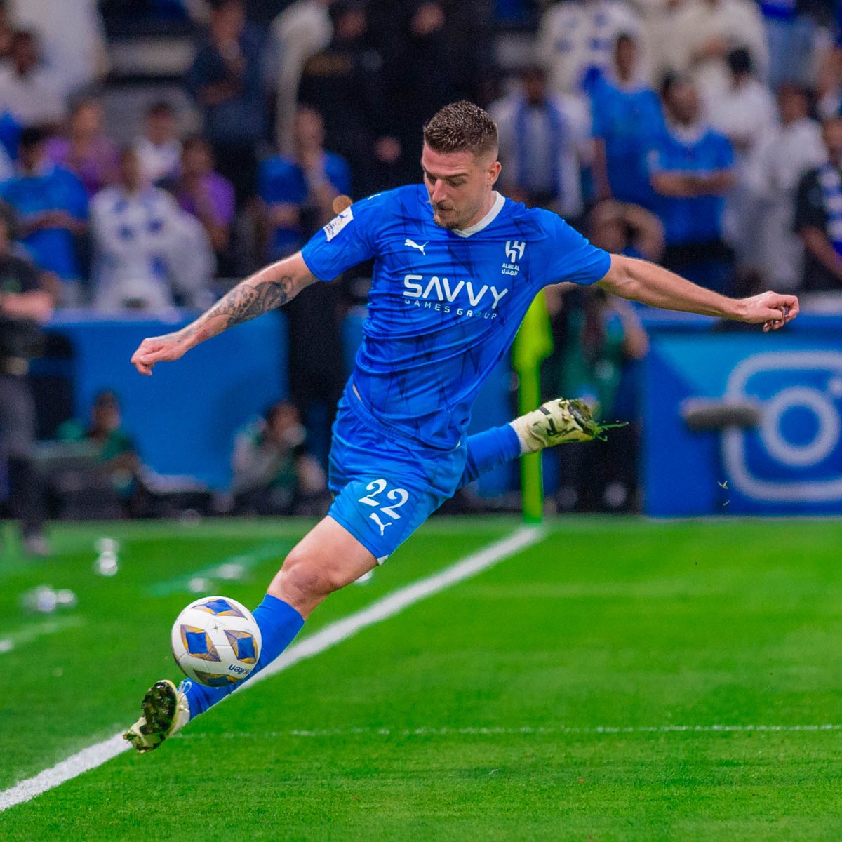 Abdulaziiz_199's tweet photo. دوري أبطال أسيا -نصف النهائي 
 وصيف اندية العالم نادي الهلال  و نادي العين  الاماراتي
 الملعب : المملكة  أرينا بالرياض 
اليوم : الثلاثاء الموافق 14 - 10 - 1445 ه
 الموفق 23 - 4 - 2024 م
عدسة: عبدالعزيز بن ابراهيم التميمي https://t.co/MlzVZpwW9G