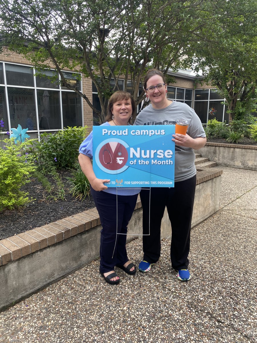 MagnoliaISD's tweet photo. There's no better way to celebrate National School Nurse's Day than by honoring our May Nurses of the Month: Bear Branch Intermediate's Stacy Brown and Magnolia Elementary's Amanda Kaufmann. Thank you for all that you do each and every day. https://t.co/lOvhO9ldO7
