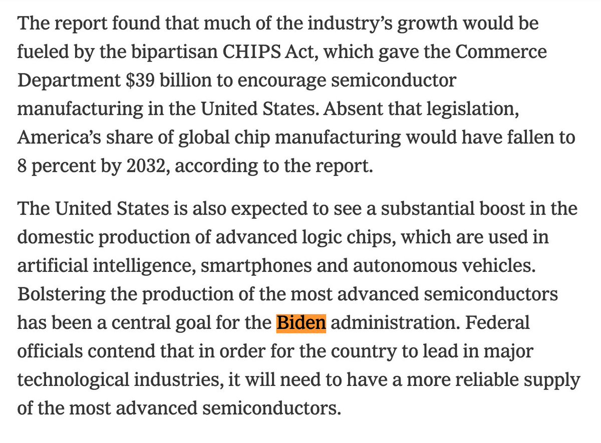 CHIPs Act is starting to do it's thing... Intel, Micron, Samsung, Global Foundries, TSMC alone are creating 100K jobs.