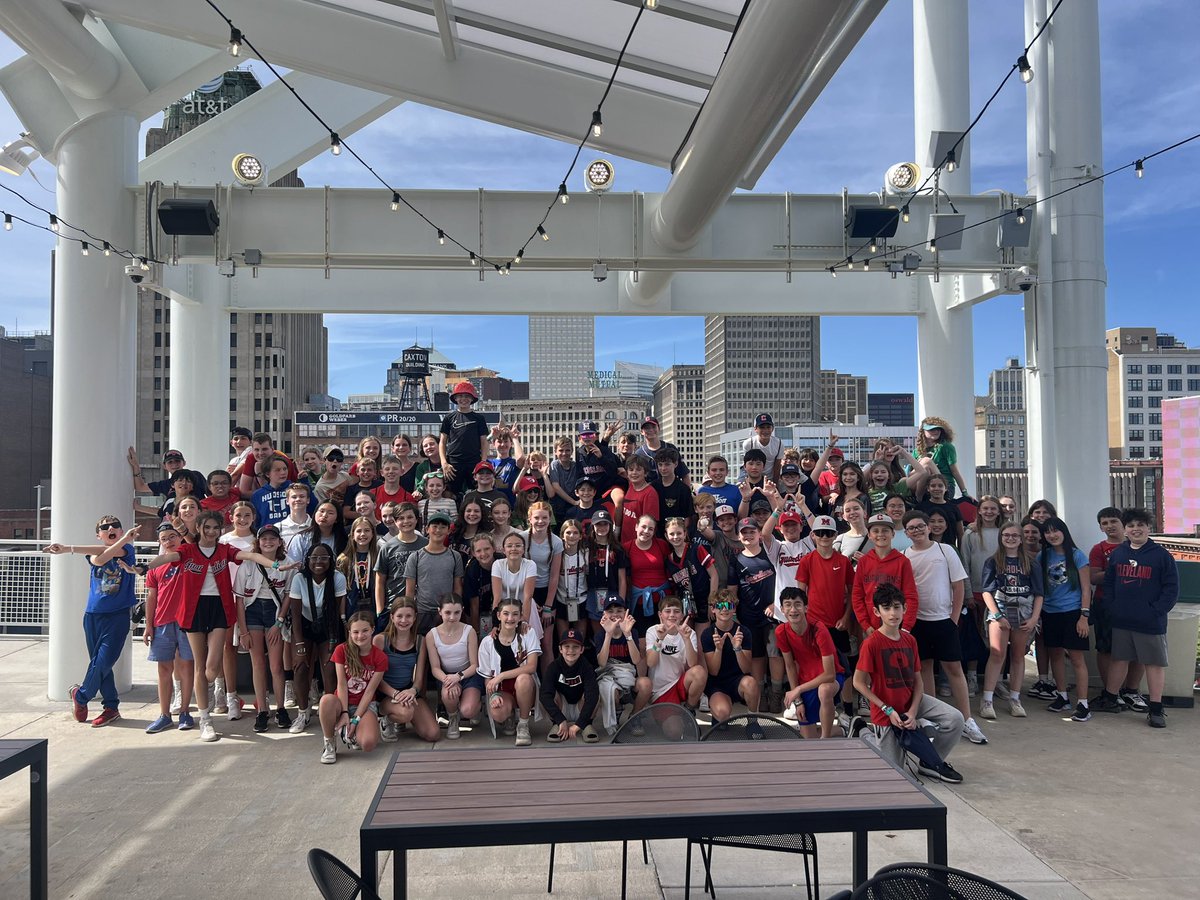 HMSGilanyiMath6's tweet photo. 6th Grade Integrity for the win!! At Cleveland Guardians Stadium! Baseball ⚾️ Extra innings and walk off single. Just call us their lucky charms! 🍀 🍀Beautiful day to spend a day at the ball field!☀️ https://t.co/RSDo9XwF2u