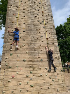GGAYEAR4's tweet photo. I will continue to add photos of our adventures. The climbing wall was a big hit! https://t.co/fHzrj7V7AM