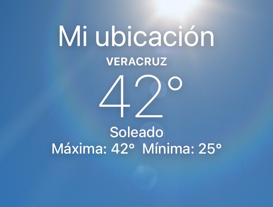 ¿Quién dijo #calor?