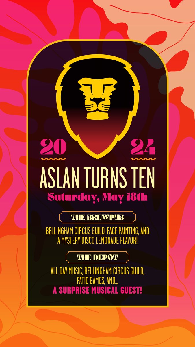 Celebrate 10 Years of Aslan Brewing later this month at its two Bellingham, Washington outposts. Learn more in the link below. Details: brewpublic.com/beer-events/as… #aslanbrewing @AslanBrewing #bellingham