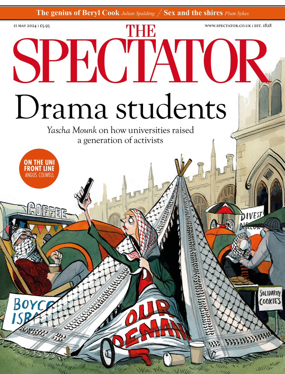 Drama students. This week’s @spectator cover
