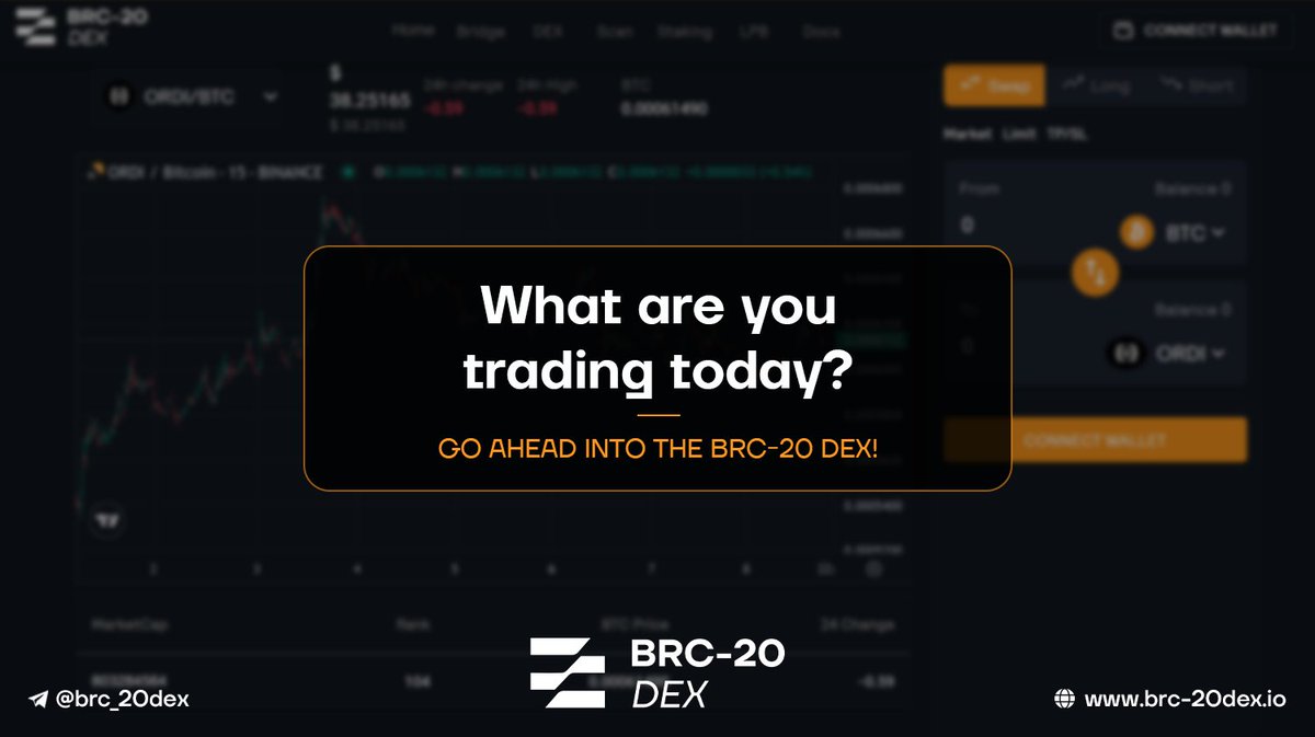 What are you trading today #BD20 fam? 😎
#ORDI #RATS #BTC #PEPE #TRAC