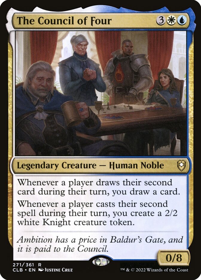 Thinking about how I can get the MOST characters I can get with a team-up for the Magic Presents: Pride! event. So far I have 8 (and it's a stretch.) 

Anyone got a larger number? #wotcstaff 

wpn.wizards.com/en/news/celebr…
