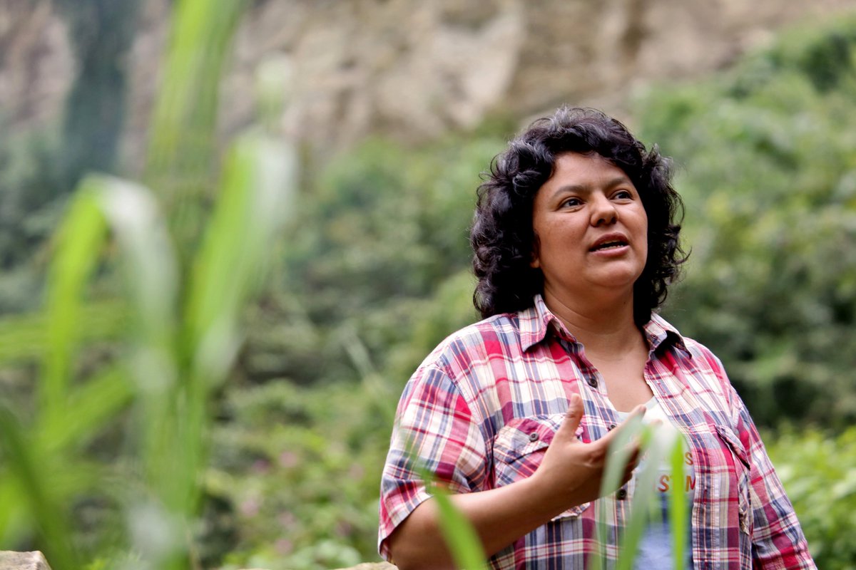 Eight years ago, Berta Cáceres—land defender & #GoldmanPrize winner—was assassinated. Today, the criminal sentences for those responsible have yet to be ratified. The Prize calls on the Honduran Supreme Court to affirm the sentences so that Honduras can move toward true justice.