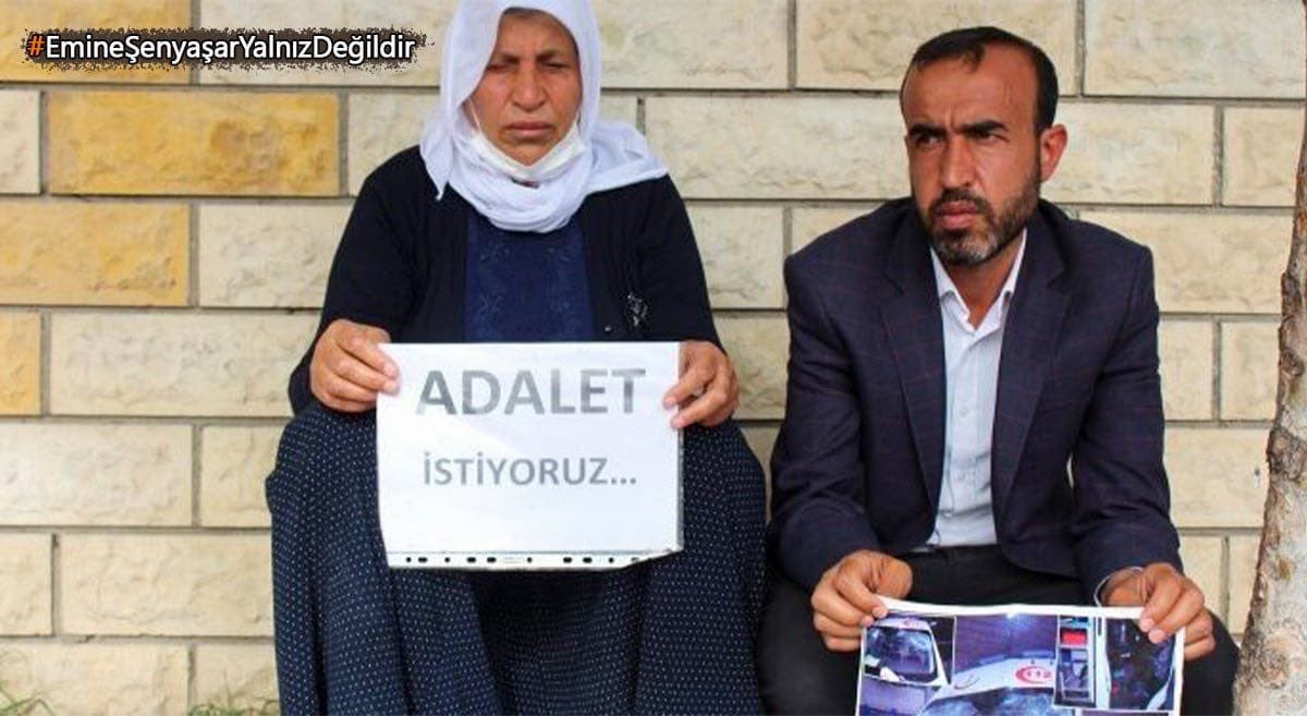 Sessiz kalma! #EmineŞenyaşarYalnızDeğildir