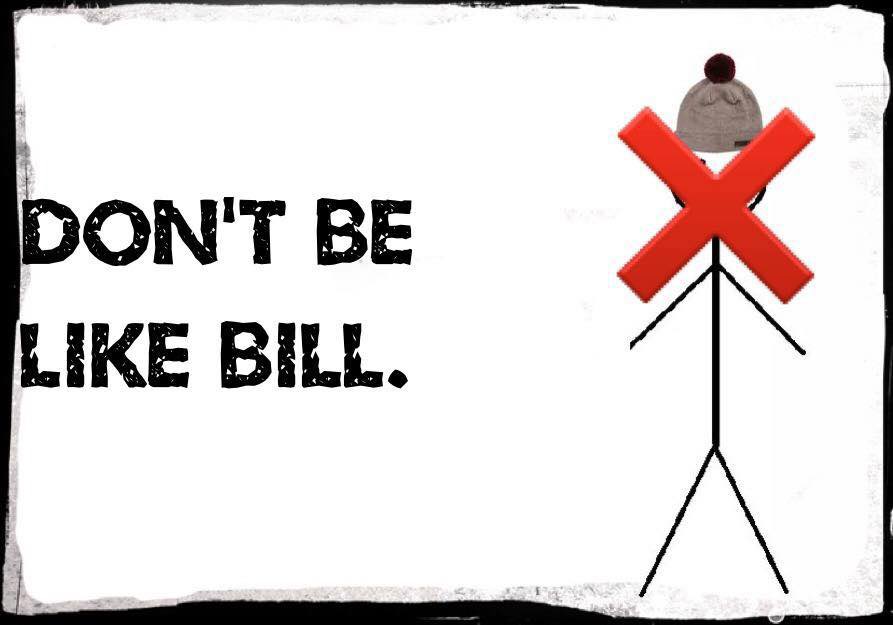 Bill runs a company. Bill won’t give his employees a reasonable pay rise. Bill pays his managers £15k+ more a year to do a job that his employees usually do. Dont be like bill. #joinaunion #solidarity #dontbelikebill