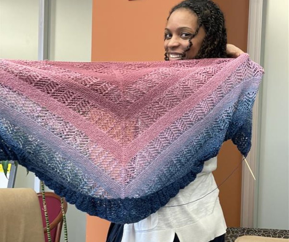 Some of our Dept. of Pediatrics members are meeting up regularly to knit together, gathering as a community and enjoying creative approaches to de-stressing! What activities / skills help you de-stress? Let us know and share your projects with us this #mentalhealthmonth!