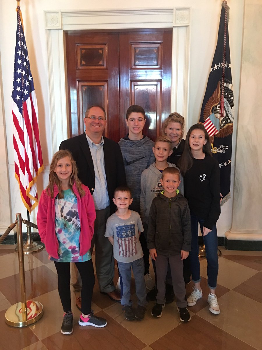 Hanging out w/ the family @WhiteHouse in 2018 during the @realDonaldTrump administration. #SREC #SD25 #txlege #txgop