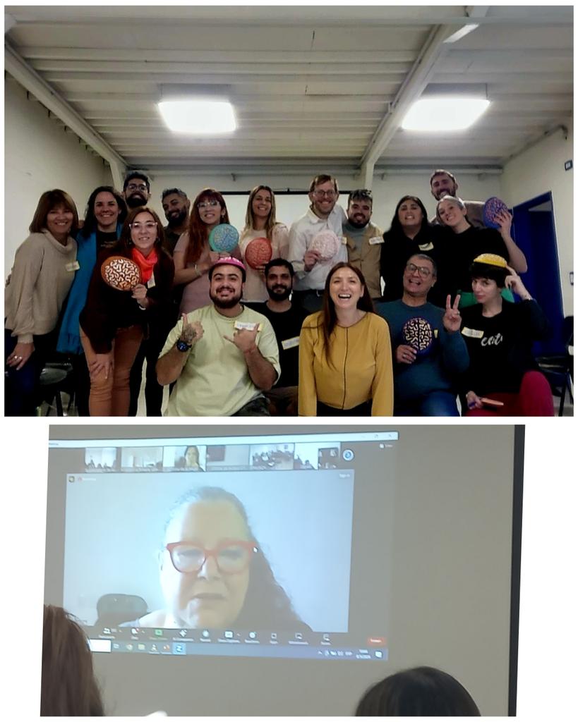 Dia de aprendisajes y construcción de herramientas para ponerlas al servicio de hacer juntos una sociedad de iguales.  Muchas gracias 💖 @dianahmaffia y natalia maciel de macVal neuroconsultoria