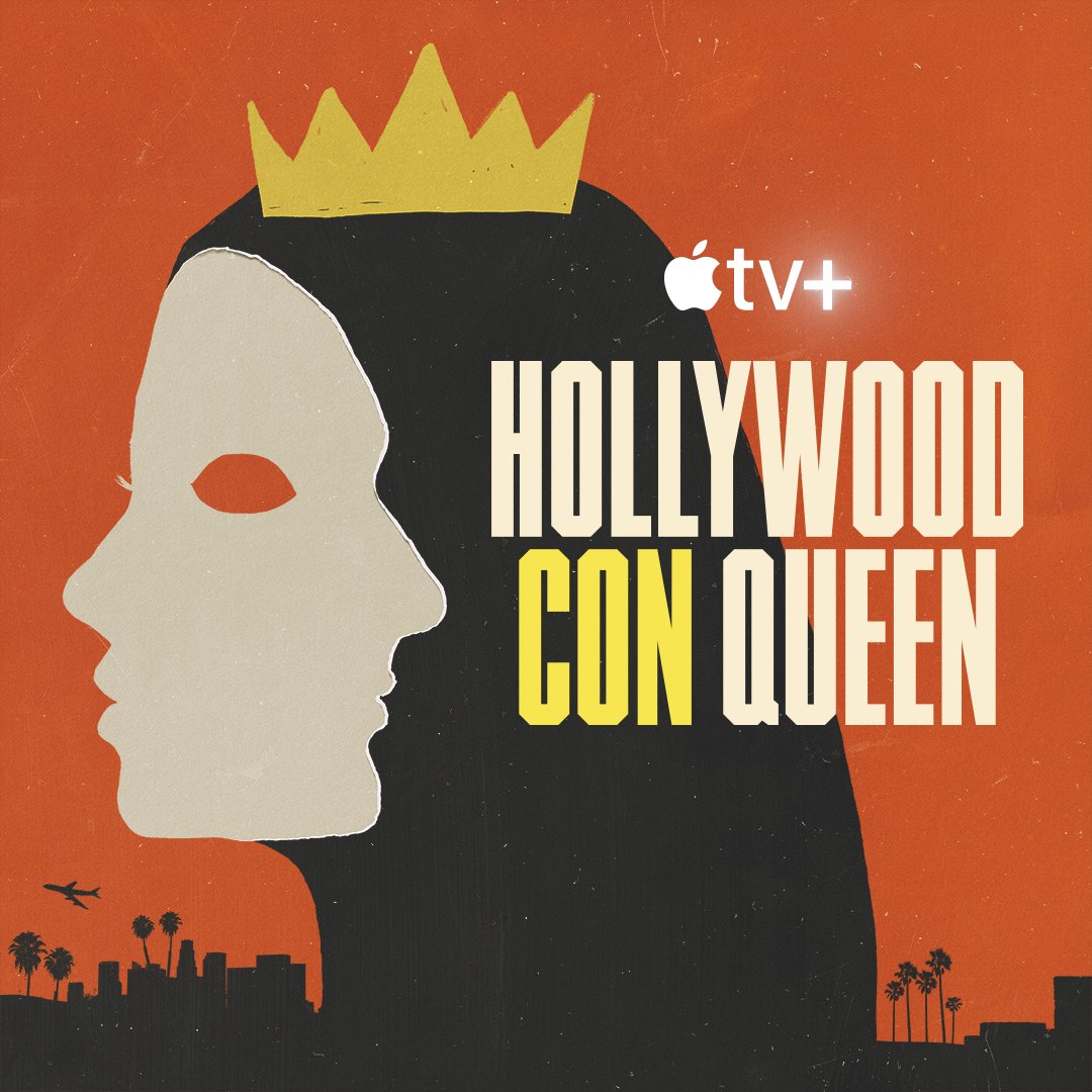 Scott C. Johnson's THE HOLLYWOOD CON QUEEN, a jaw-dropping true story of an international manhunt for a cunning con artist who exploited the dreams of creators to steal millions of dollars, is now a docuseries streaming on @AppleTV