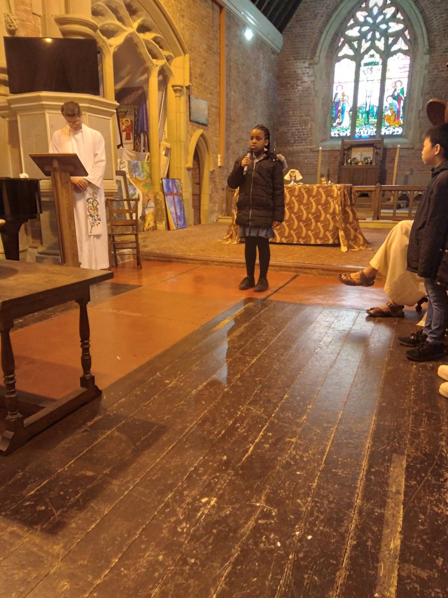 To celebrate the 175th anniversary of our founding church, our children took part in a special ceremony led by Revd. Tom Studman. They learnt about the history of the church and spoke about our values that guide us everyday in our school. @DioManchester