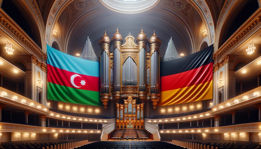 🇦🇿🇩🇪 Am 15. Juni 2024 findet das Orgelkonzert 'Deutsch-Aserbaidschanische Kulturelle Synergie' in der Neustädter Universitätskirche in Erlangen statt. 

Die Veranstaltung steht ganz im Zeichen der kulturellen Verbundenheit zwischen Deutschland und Aserbaidschan.