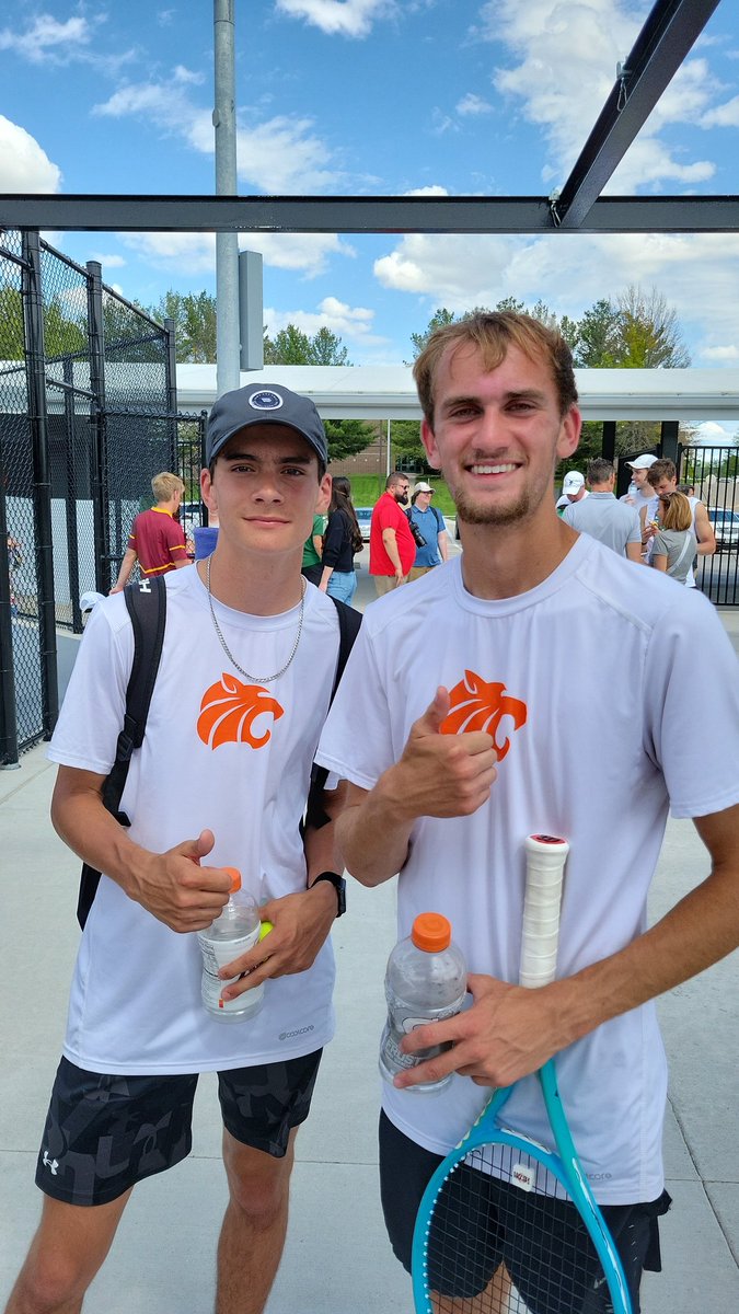 Sam and Zander finish 3rd. Great bounce back win.