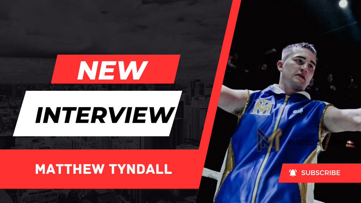🚨 New Interview 🚨 Matthew Tyndall 🗣 I'm learning every day. i feel the experiences I'm having are way beyond my record I want to get back out to Vegas and train again with @WayneMcCullough at the start of next Year, perhaps even have a few fights whilst there Watch the full…
