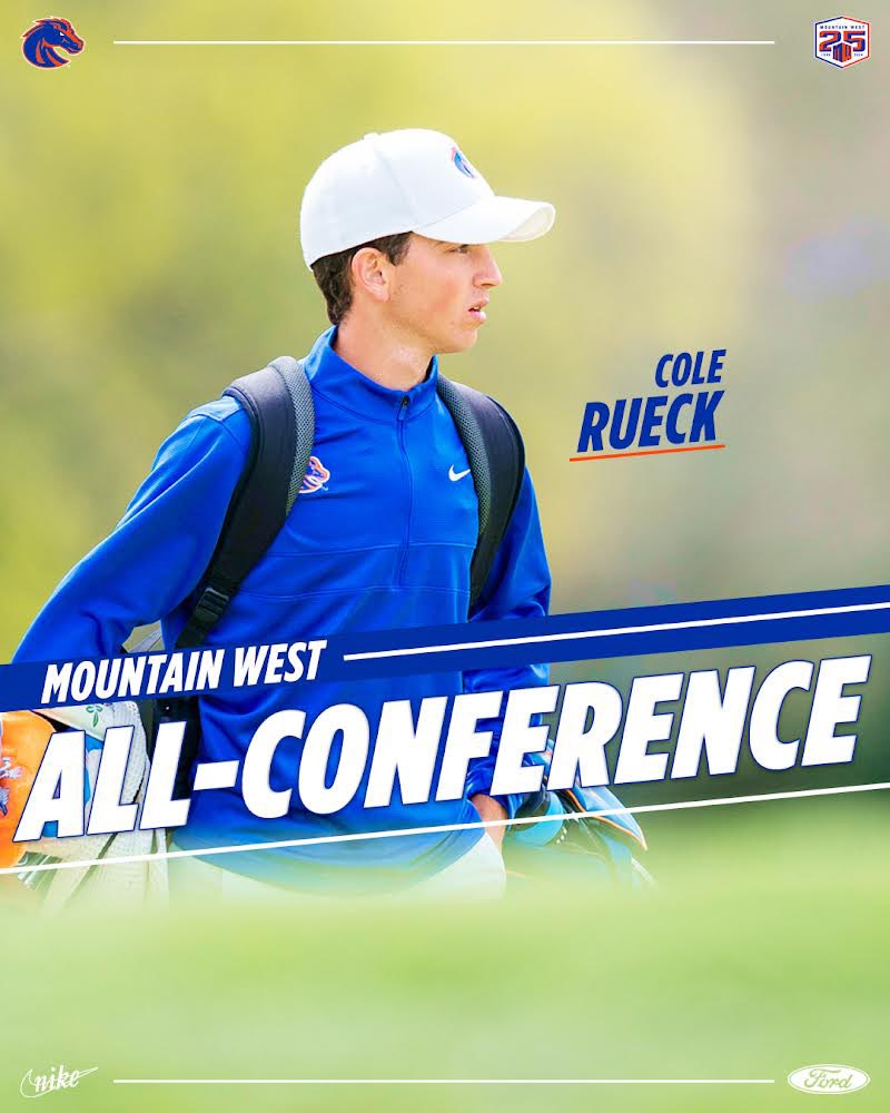 Cole Rueck lands on the All-@MountainWest team! 

#BleedBlue #AtThePeak