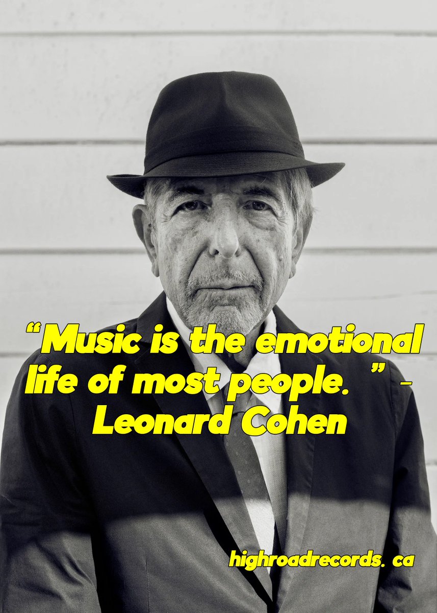 HiRdRecords's tweet image. There's no shortage of emotionally powerful Leonard Cohen songs #leonardcohen #recordstore #vinyl #vinylcollection #vinylcollector