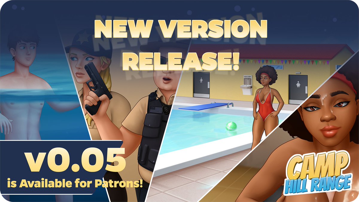 PricklyTeam's tweet photo. Camp Hill Range 0.05 is now available for Patrons!
https://t.co/1oaYffabsj (Patreon)
https://t.co/4HLbqzMSpE (Boosty)
Public changelog:
https://t.co/P2xi2VFuQ1 (Patreon)
https://t.co/CHlbO3MP7B (Boosty) https://t.co/l0uh8QNs7C