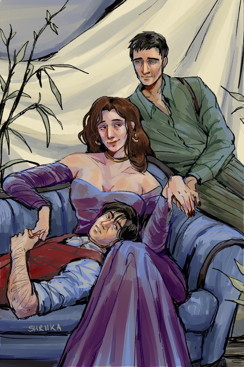 nina victor and their beloved pet scientist #pathologic