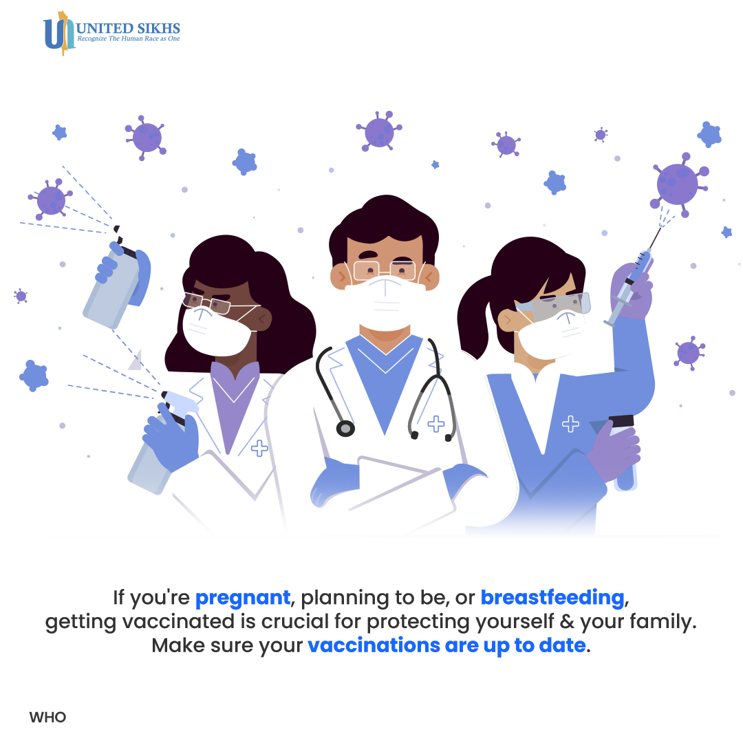 Stay protected against COVID-19 with the latest prevention measures. Locate a vaccination site at nyc.gov/covidvaccine. For assistance, reach out to UNITED SIKHS at 1-888-243-1690. #StayProtectedNYC #VaccinateNYC