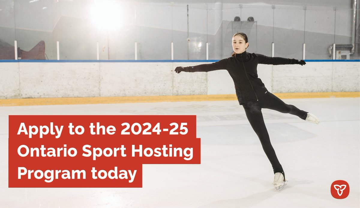 Applications are now open for the 2024-25 Ontario Sport Hosting Program – Intake II. Apply by July 8, 2024: ontario.ca/page/available… @ongov @oneconomy @housingon @onfinance @ontrainandstudy