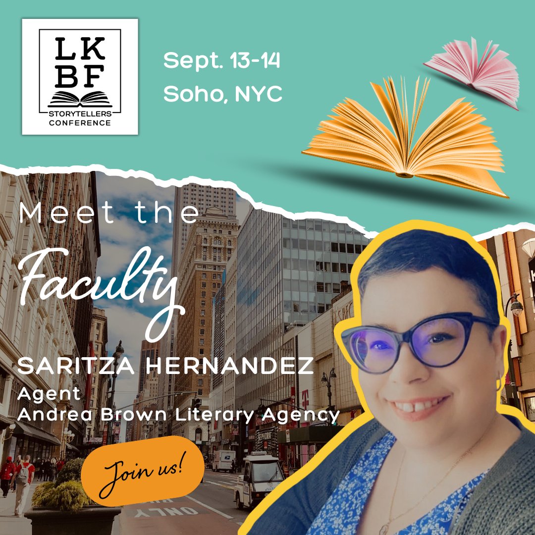 Thrilled to join the faculty at the inaugural Storytellers Conference with the @LatinxKidLitBF fam. See you in September! Registration opened May 1st. For more details go to : latinxkidlitbookfestival.com/2024-storytell…
