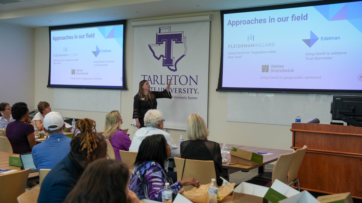 Thank you Dr. Maben for challenging us to think outside the box and encouraging us to take the lead. This post was edited using Grammarly
#GenerativeAi #PRSA #Communications #CommunicationsAI

pt 4/4