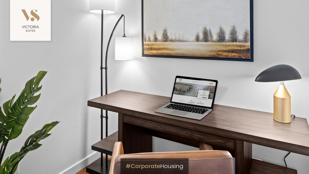 🏢✨ Need a flexible place to stay that keeps up with your work pace? Victoria Suites offers extendable stays & work-ready spaces. Stay connected with our high-speed internet. #CorporateHousing #BusinessTravel