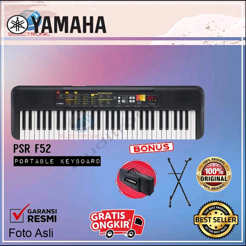 Cek Yamaha Keyboard PSR-F52 / PSR F52 / PSRF52 dengan harga Rp1.625.000. Dapatkan di Shopee sekarang! shope.ee/1LJfahGafL?sha…