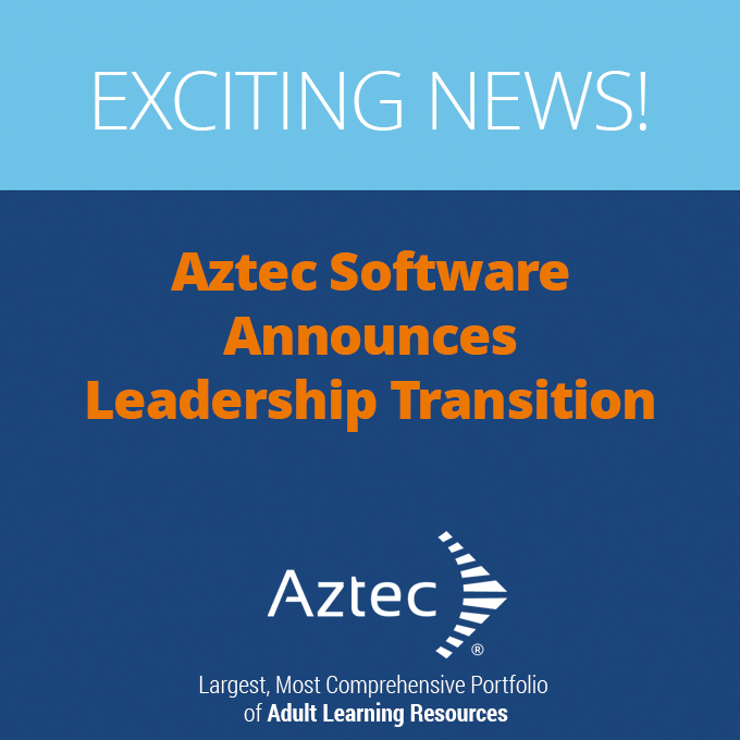 Aztec Software Announces Leadership Transition:
Jim Panos to Become Chief Executive Officer; Jonathan Blitt and Michael Kheyfets Named Co-Executive Chairmans of the Board

RELEASE:
aztecsoftware.com/2024/05/08/azt…
