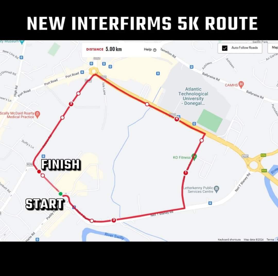 The Inter-Firms 5k is one of the longest running races in the North West. This year is one of change as the route changes for the first time in the long history of the race. We look forward to some great times on a new course which is flat and fast.
