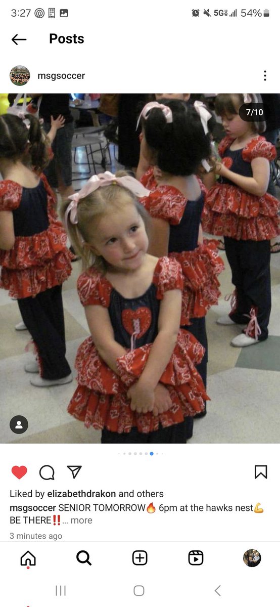 Getting ready ready for senior night tomorrow 6pm