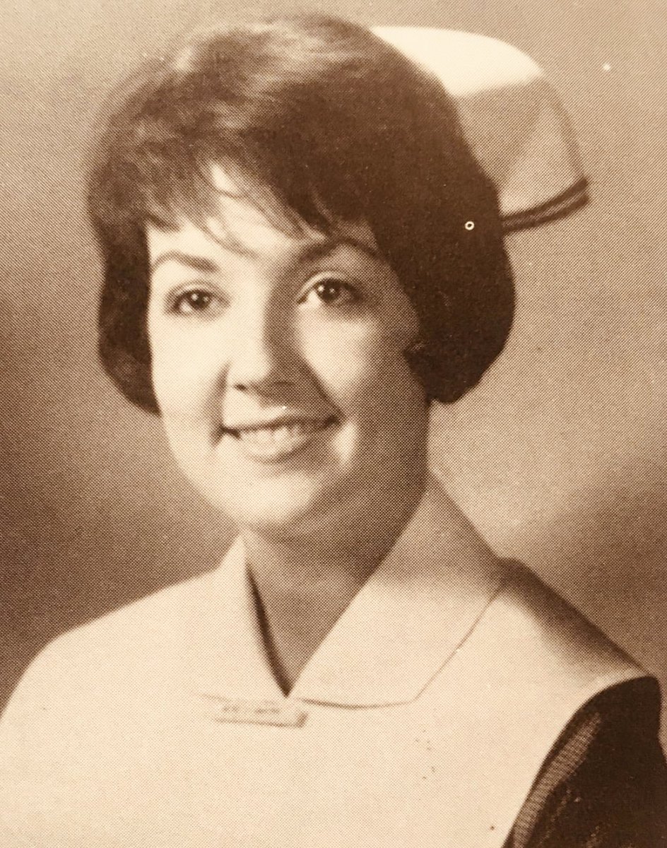 Happy Nurses Week to all my fellow Nurses. Show me a photo from your days as a student nurse. My junior class photo.