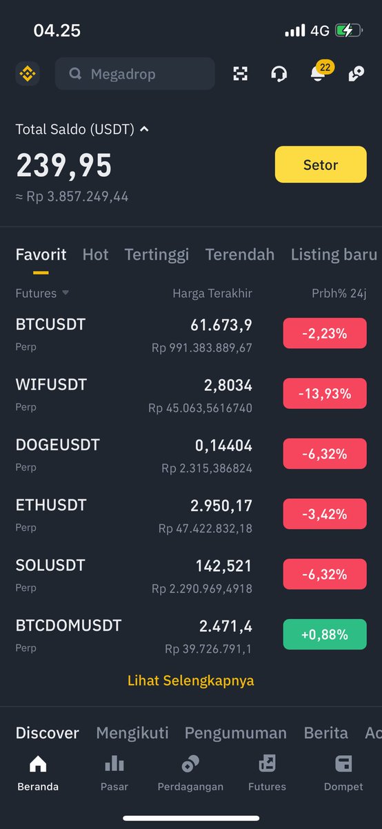 ditinjak's tweet photo. Bismillah Lgi challenge modal 1.5jta (99 usdt) bisa growing brp dlm 1 tahun ini

Scalping alhamdulillah saldo up 3.8 jta (239 usdt) https://t.co/zzC05WXTyB