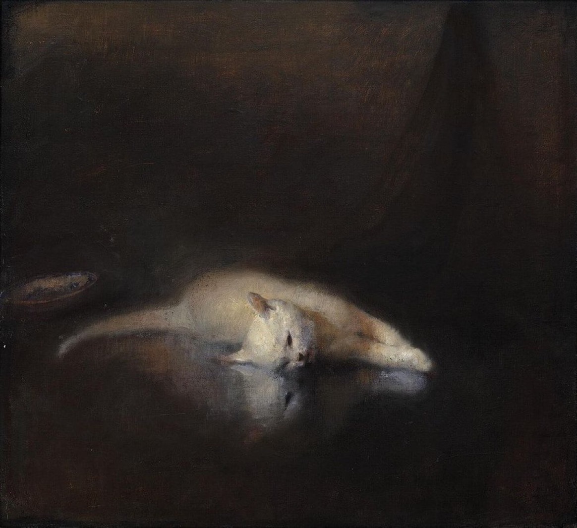 Painting by Odd Nerdrum