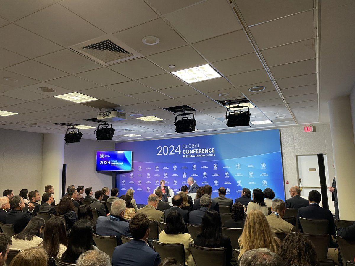 It was an honor to attend the @MilkenInstitute 2024 Global Conference to discuss @POTUS' record investments in climate-smart agriculture from the Inflation Reduction Act, historic rural electric energy investments, and @USDA ensuring the investments reach underserved producers.