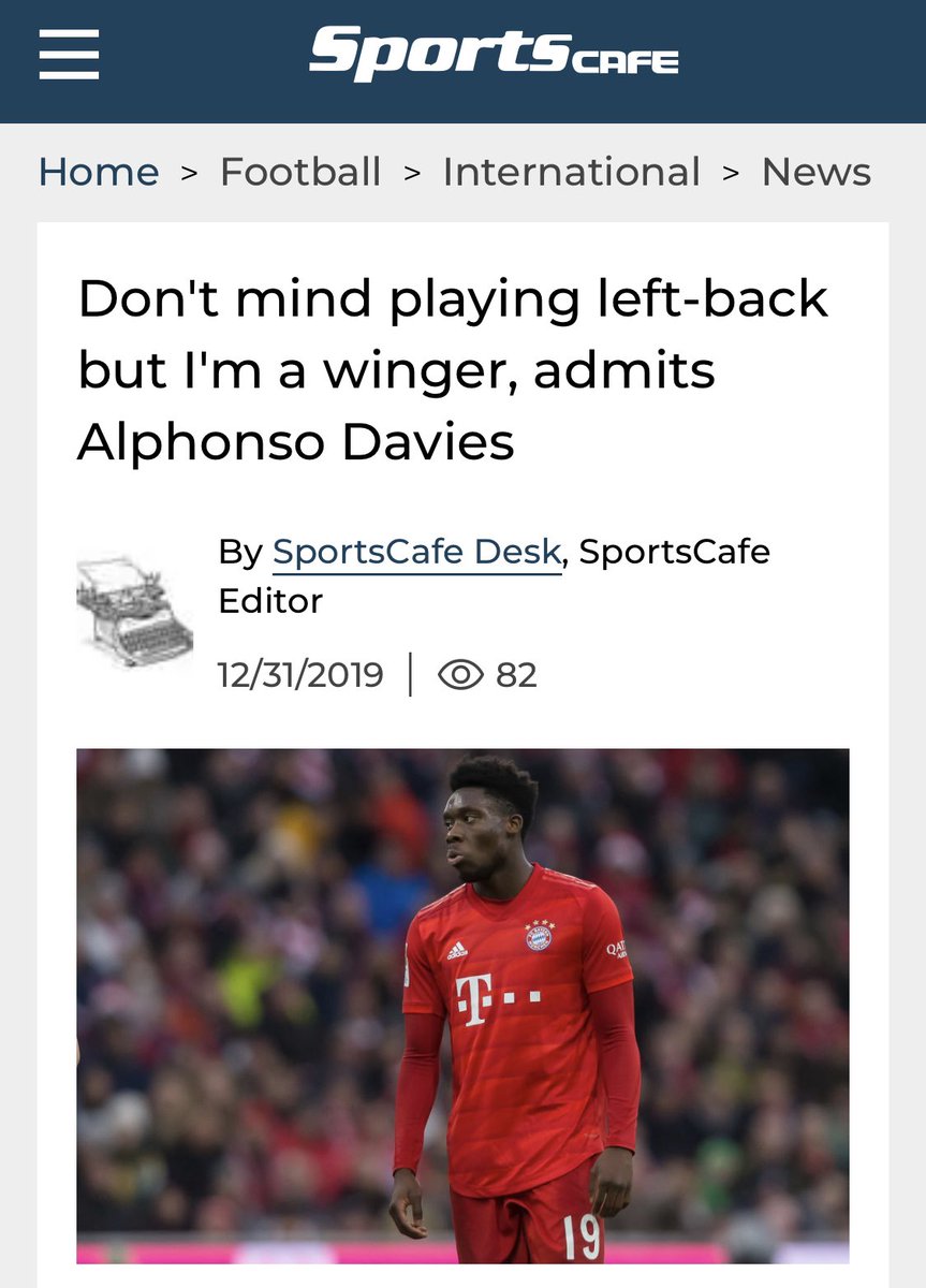 Davies didn’t lie bro 😭